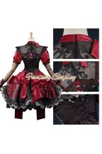 Identity V Little Girl Alice DeRoss Miss Pomegranate Plate Gothic Lolita Cosplay Costume
